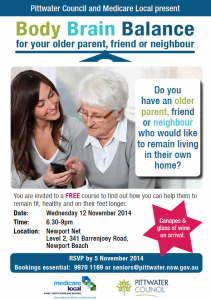 Older parents information workshop
