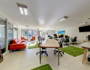 Open plan shared Office space